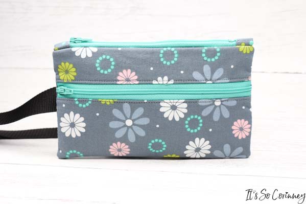 DIY Patchwork Double Coin Purse