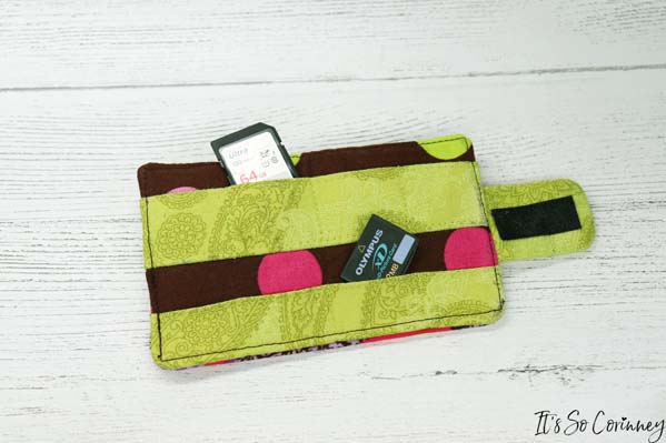 DIY SD Card Holder Sewing Tutorial - It's So Corinney