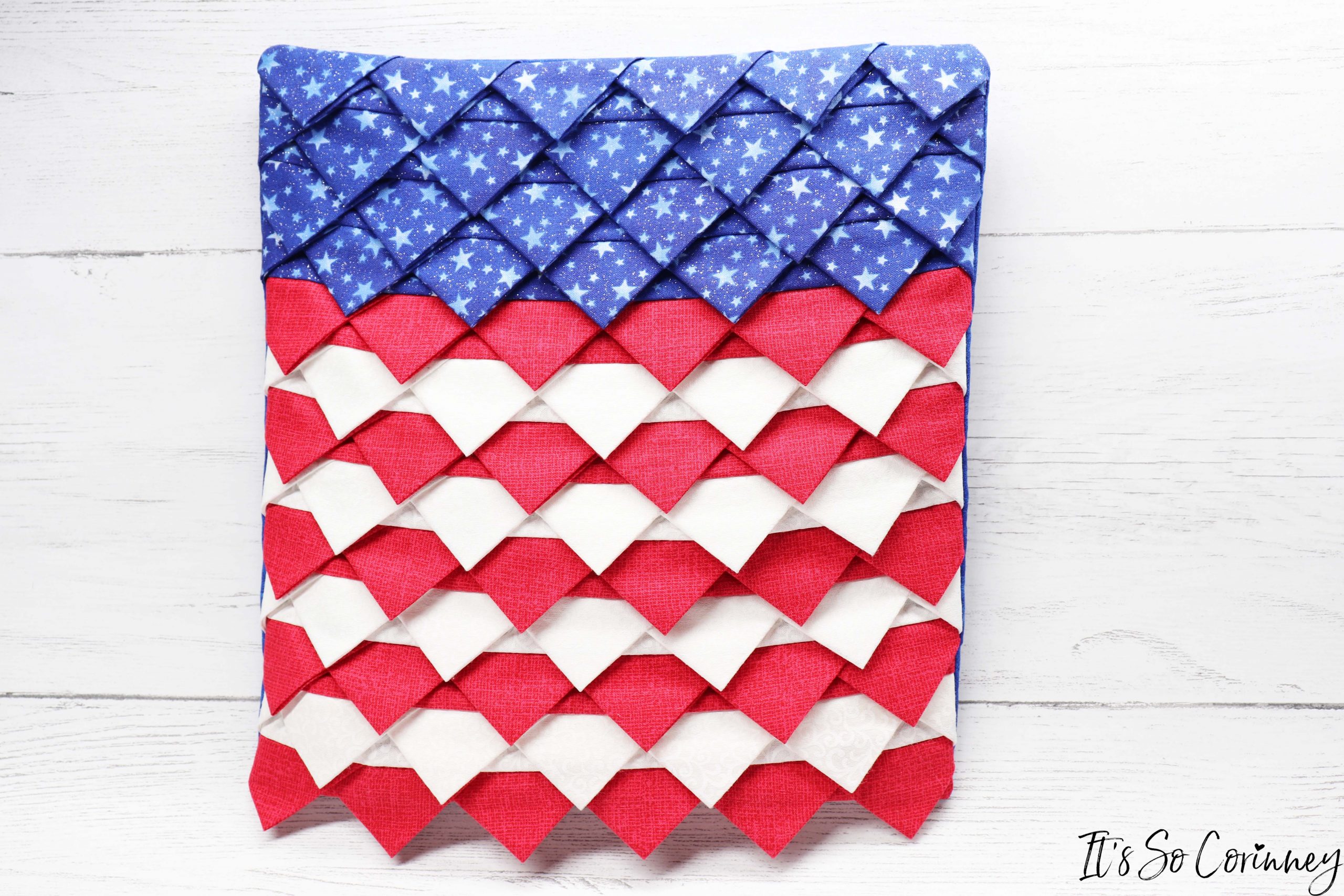 American Flag Mini Quilt