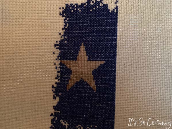 Cross Stitch Texas Star Without Mighty Bright XtraFlex 2