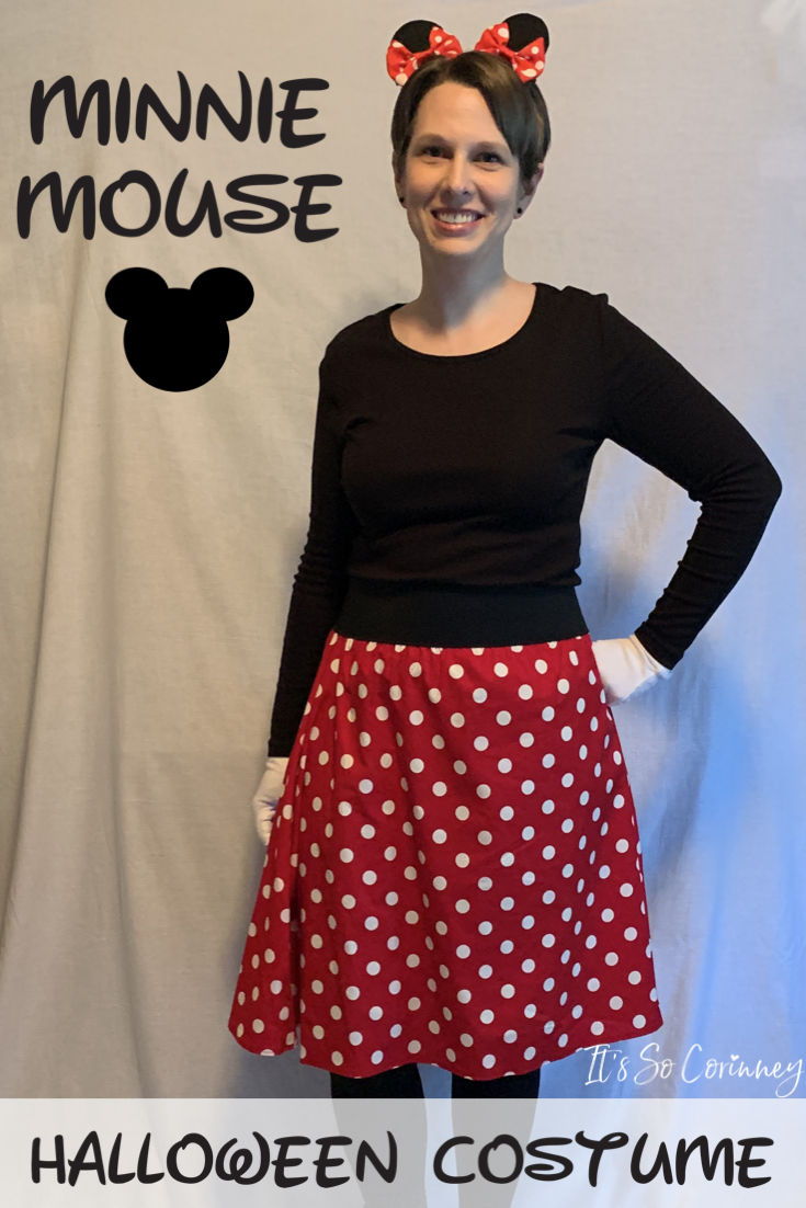 DIY Minnie Mouse Halloween Costume