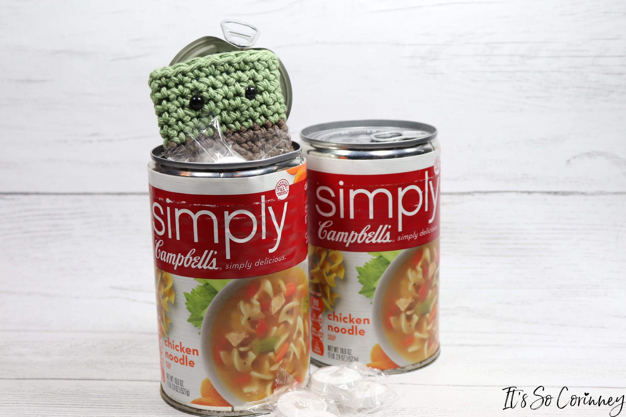 DIY Soup Can Gift Card Holder Tutorial
