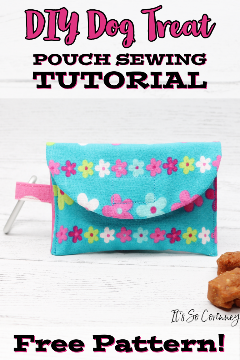 Dog Treat Pouch Sewing Tutorial - It's So Corinney