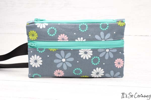 Double Pocket Fanny Pack In Quilting Cotton