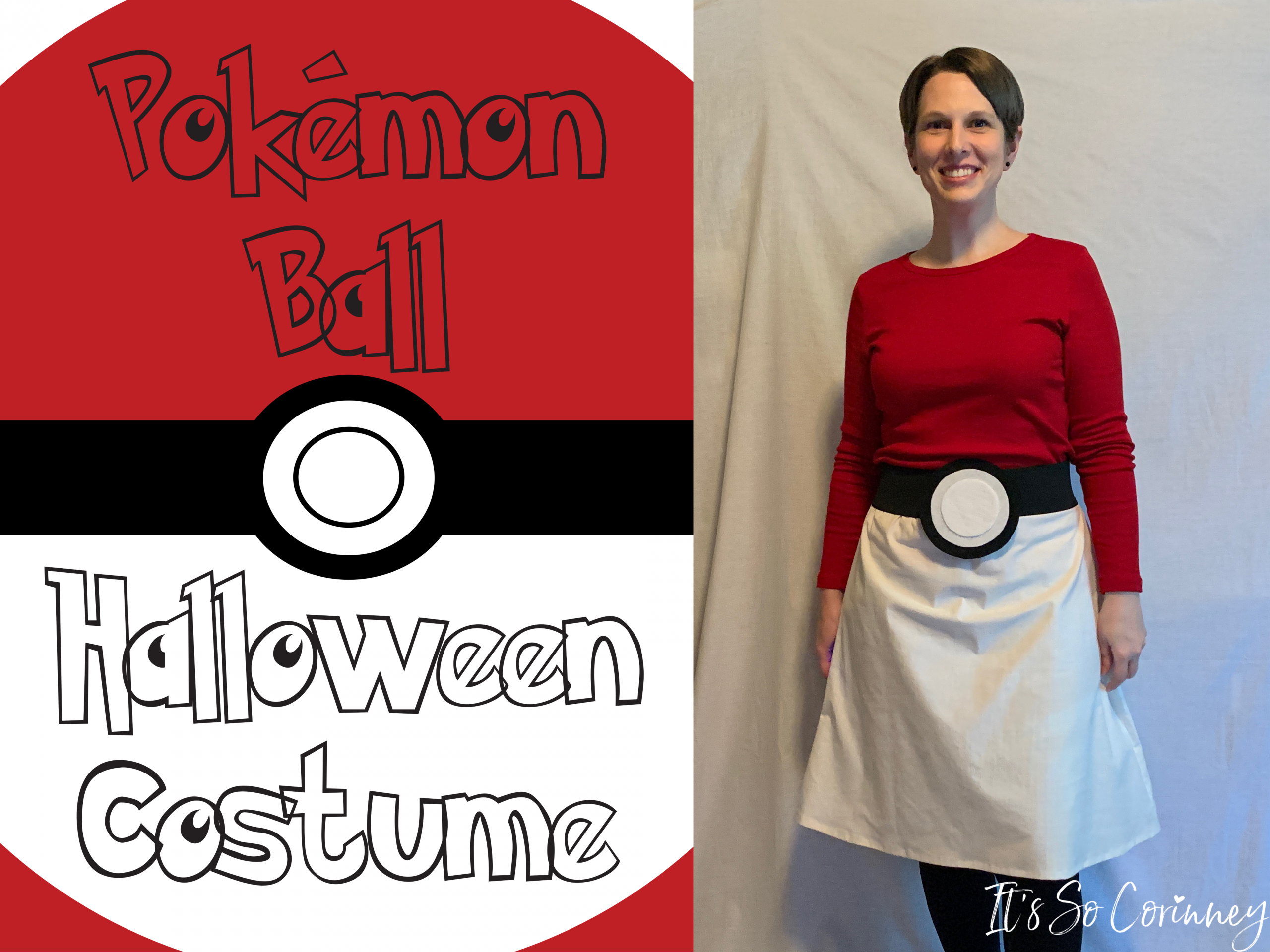 Easy Pokémon Ball Halloween Costume