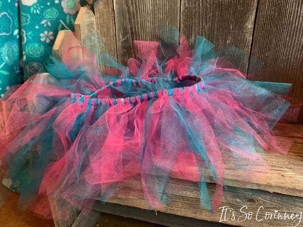 Finished Easy DIY Dog Tutu