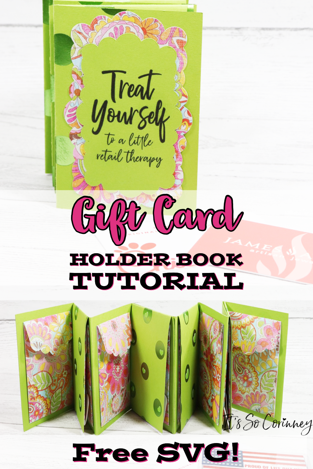 Gift Card Holder Book