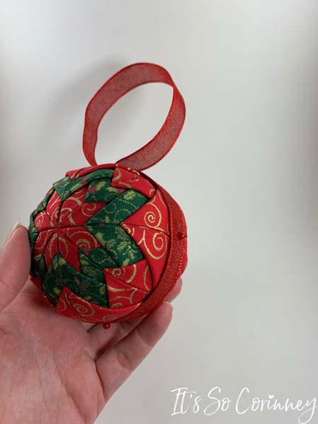 Insert Pins Into the Side of Ornament