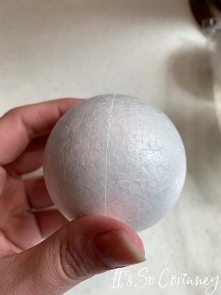 Middle Line on Foam Ball