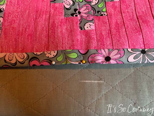 Press and Hand Sew Turning Hole