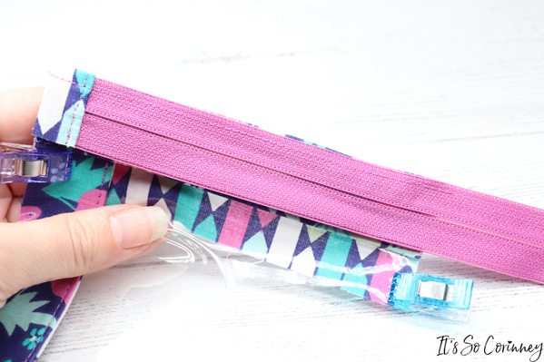 Sew Across Top Of Zipper