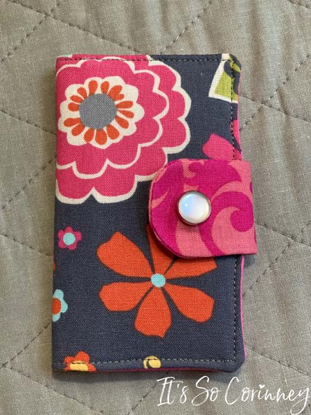 Sew Around Edge Of Business Card Holder