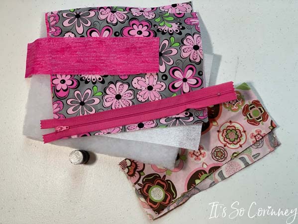 Supplies Magnetic Zippered Pouch