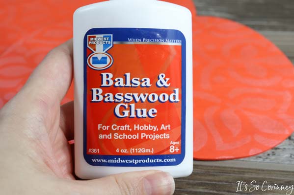 Use Basswood Glue To Make Fall Pumpkin Wood Sign